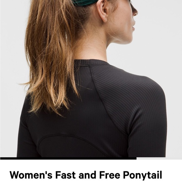 Women's Green Ponytail Cap - Picture 3 of 4